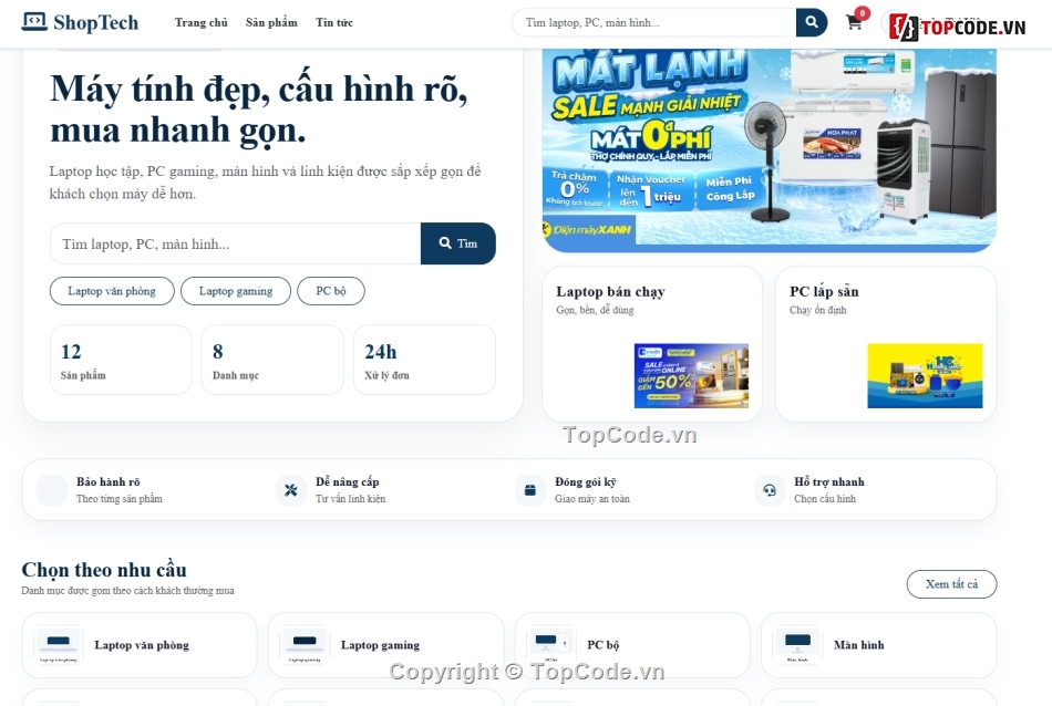 web,website bán máy tính,web máy tính